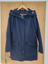 MARIKOO Damen Übergangsjacke Softshellmantel wasserdicht mit Kapuze Mayleen L