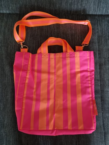 Easy shopperbag stripes - stripes, neon