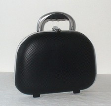 Beautycase / Schminkkoffer / Kosmetikkoffer * schwarz * Hartschale