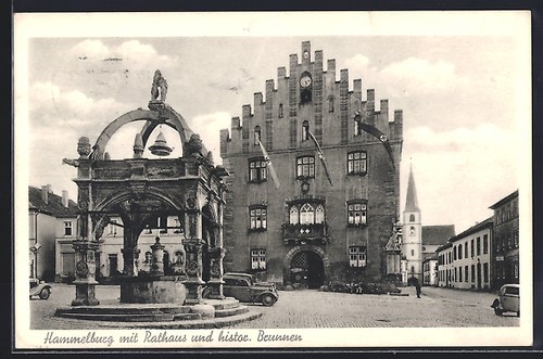Hammelburg straßenpartie am - hammelburg,,