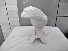 Biskuit Porzellan Figur Papagei "Pirrot" Vintage,  W. GOEBEL, gebraucht 