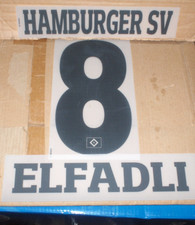 HSV  ELFADLI -8-Spielerflock für KINDER-HOME-Trikot 25/26  Neu,Lizenz