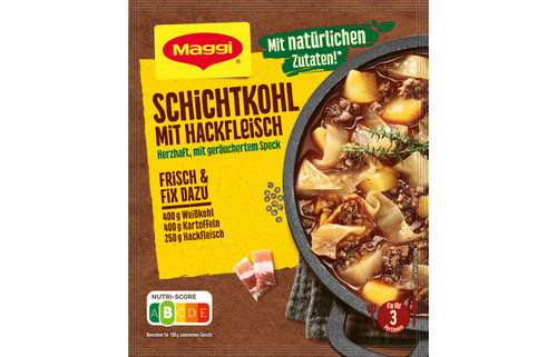 Maggi fix für schichtkohl mit - fix,