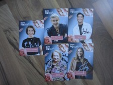 ** 5 Autogrammkarten   **  Rote Rosen  **   LOOK     ** sign **