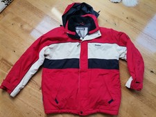 GAASTRA Herrenjacke Jacke GR M Winterjacke Rot Blau Weiss Parka