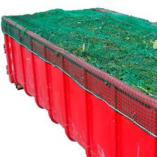 Containernetz Abdecknetz 3,5x8 Netz für Anghänger Container LKW mit Gummileine