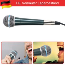 Profi DJ Vocal Mikrofon Gesangs Mikrophon Stage Hand Microphone XLR Audiokabel