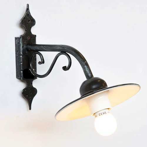 Wandlampe aus schmiedeeisen - wandlampe,