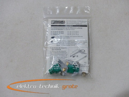 Phoenix contact plug rj45 - fl,