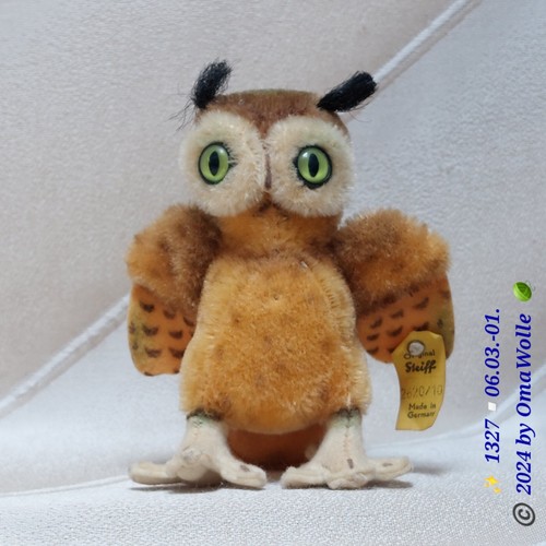 Original steiff uhu - steiff,