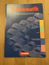 Mathematik Formelsammlung Cornelsen