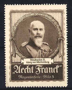 Reklamemarke aecht franck - aecht,