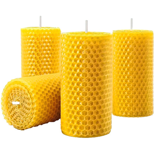 Bienenwachskerze set - set, x2