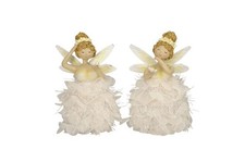 Deko figur elfen fee 2er - elfen, im