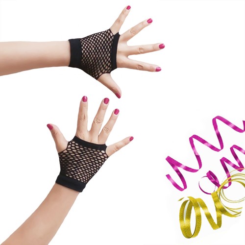 Netzhandschuhe schwarz - netzhandschuhe,