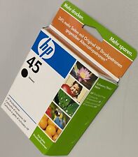 NEUWERTIGE Druckerpatrone HP 45 - 51645AE Schwarz MHD 12/2009 - OVP