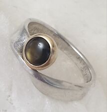 Schwarzer Stern-Saphir