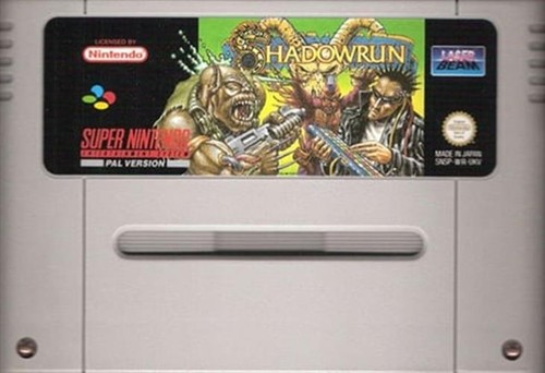 Shadowrun nintendo super nes - nintendo,