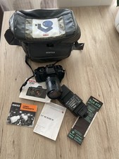 Pentax P30 Analogkamera Set – SLR + Takumar + Blitz Cullmann DC32 + Tasche +