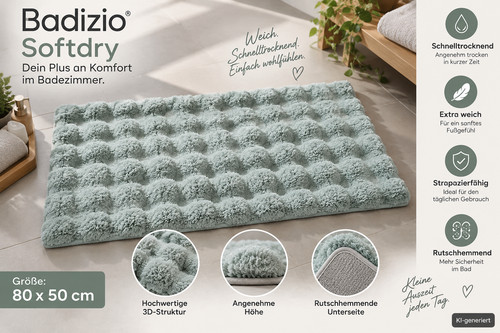 Badizio softdry badvorleger - badizio,