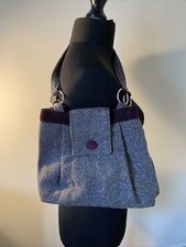 Earth Squared grau Wolle Tweed