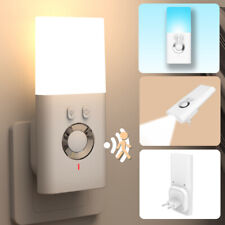 LED Nachttischlampe mit Bewegungsmelder Nachtlicht USB Akku RGB Dimmbar