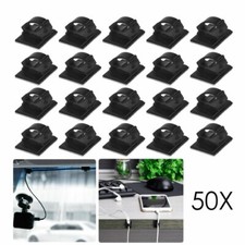 50Stk Kabelhalter Klebesockel