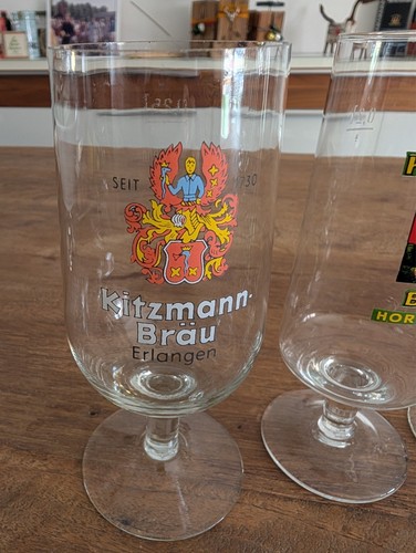 Altes bierglas kitzmann bräu - altes, kitzmann-bräu