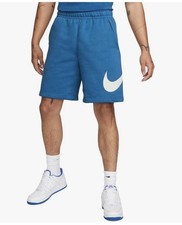 Nike Sportswear Club Herren Graphic Shorts Blue 