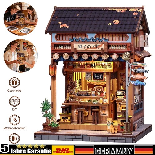 Mini puppenhaus miniatur mit - mini,