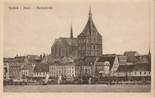 Rostock die marienkirche vom - ,