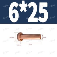 Kupfer Nieten Ø 1 2 3 4 5 6 8