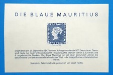 Die Blaue Mauritius Two Pence