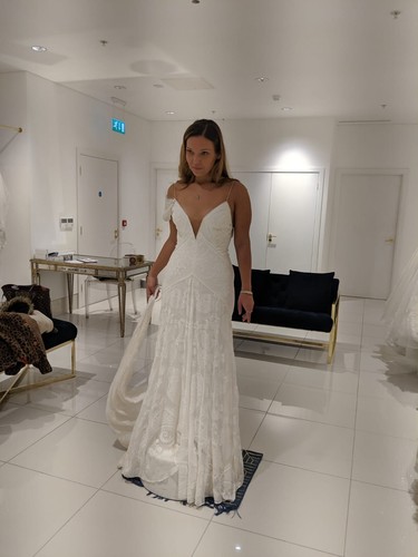 Boho brautkleid rue seine - brautkleid,
