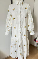 Traum MaxiKleid COS kleid S M 36 38 40 Blogger floral Volant Blümchen Boho Zara