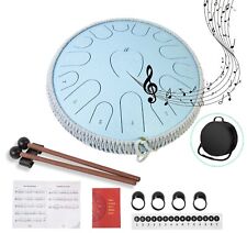 Steel Drum Regen Trommel 14'' 15 Noten Handpan Trommel Stahlzungentrommel DE