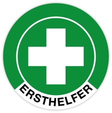 Helmaufkleber Rettungszeichen