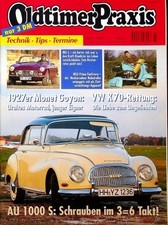 3) Oldtimer Praxis 03/1996 - NSU Prima Restaurierung  - Monet & Goyon 350ccm ohv