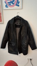Montes lederjacke schwarz - montes,