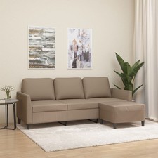 Sofa 3-Sitzer Hocker