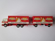 Herpa Kofferhängerzug -  1:87 - Whiskas Rot -Vitrinenmodell