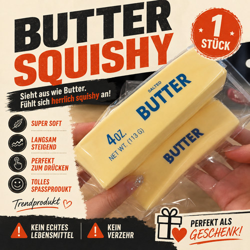 Squishy butter stick fidget - squishy,
