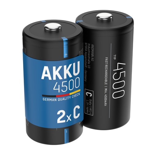 Ansmann akku baby 4500mah - c,