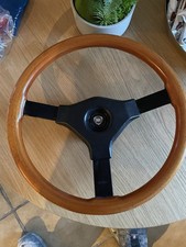 Momo Holzlenkrad Original 1983