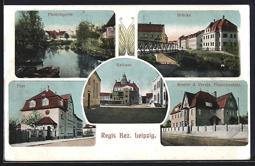 Regis pleißenpartie - ak, regis,