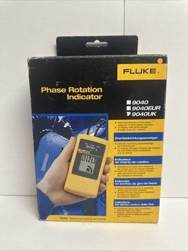Fluke 9040 phasendrehanzeige - 9040,