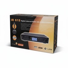 Muvid IR 615 Internetradio Wi-Fi Protected Setup, USB-Anschluss schwarz