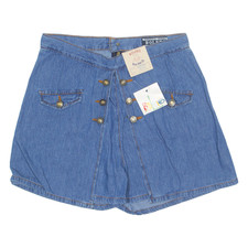 BOLERO Damen Jeans Shorts Blau