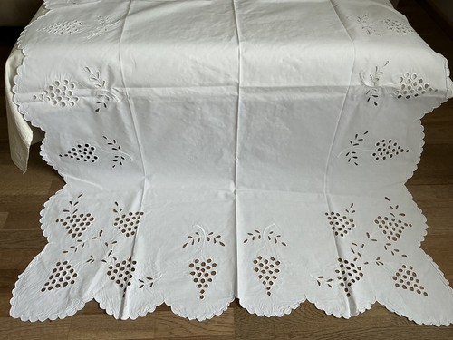 Antike leinen tischdecke - antike,