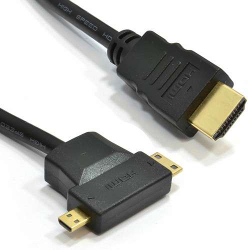Hdmi micro mini c - 1m, d